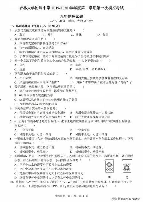 2020吉大物理网红,揭秘物理世界的魅力与奥秘